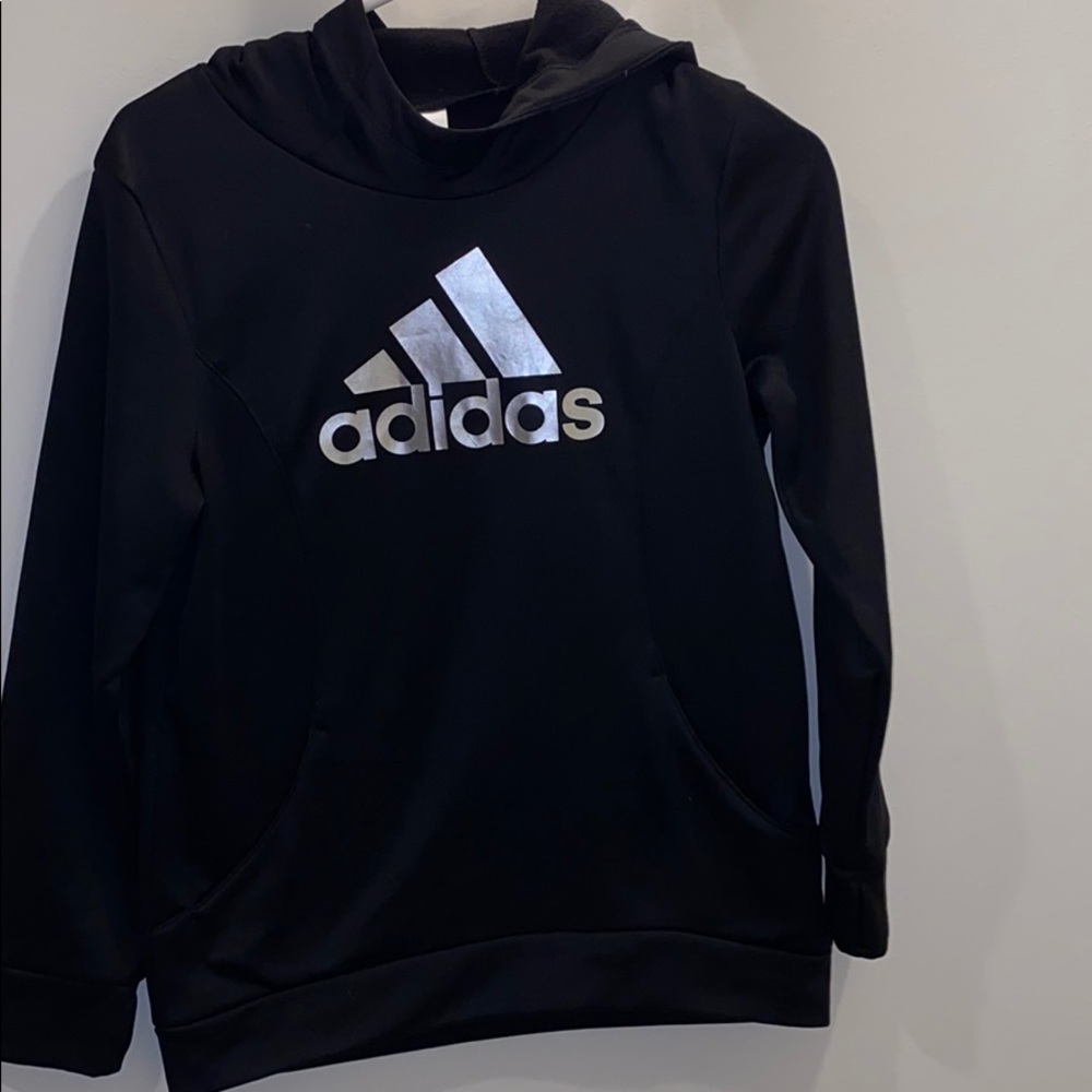 Girls fleece lined hoodie from Adidas